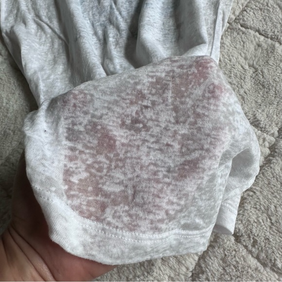 Victoria's Secret PINK | White & Blue Sheer "Rebels" Vintage Jersey | Size Small - Picture 6 of 10